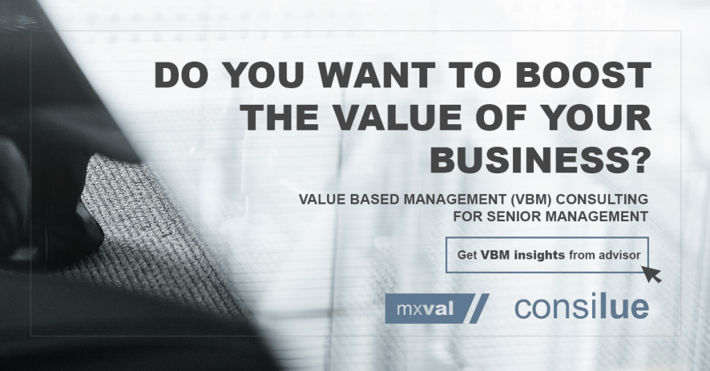 Value Based Management (VBM) - Consilue